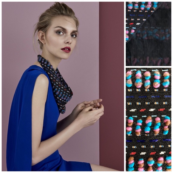 Mignonne Gavigan Jewelry - Mignonne Gavigan Kate Collar Scarf Necklace, Tweed